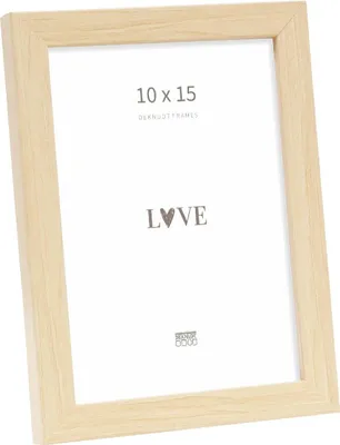 Image de Cadre photo en bois Deknudt S243H1 Natur 10x15 cm