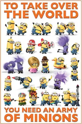 Obrázek produktu pro Despicable Me Plakát 2 Ovládněte svět