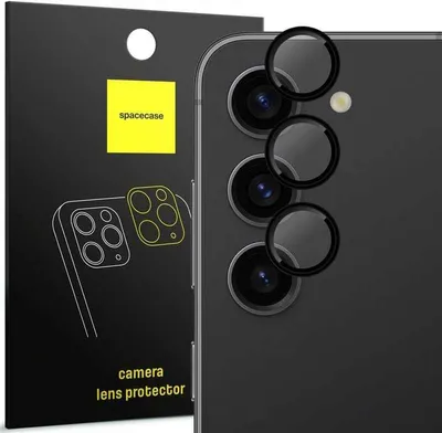 Produktbild von Spacecase Kameraring Galaxy S23/S23+ schwarz