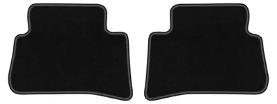 Image de Tapis arrière en moquette pour Toyota C-HR 2016- (crossover) – 2 pièces, noirs, sur mesure – Wielganizator LUX
