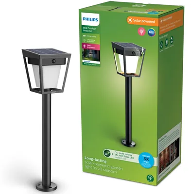 Obrázek produktu pro Philips Stojanová svítidla / osvětlení cest Nissa, 1,8 W, Černá, Plast, IP44, III, Současné, Zahrada, Terasa