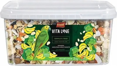 Zdjęcie produktu dla Vitaline Karma Pełnoporcjowa Dla Amazonek Oraz Inne Papugi Vitapol 2kg