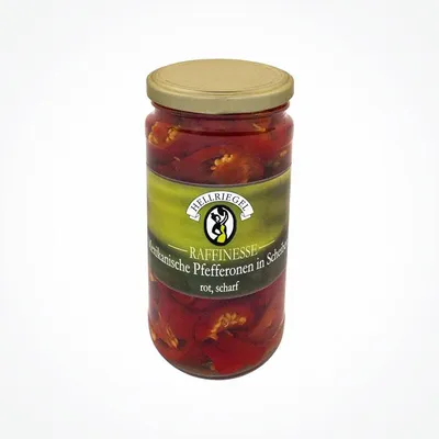 Image de Hellriegel Raffinesse Jalapenos en tranches Poivre 370ml