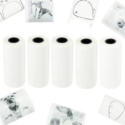 Obrázek produktu pro Creative Corner Termální samolepicí papír v rolích pro mini tiskárnu 5,7 cmx4,5 m 5 kusů