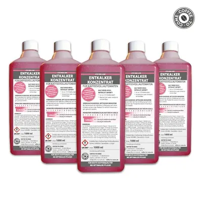 Produktbild von 5 L Entkalker Konzentrat (Indikator) für alle gängigen Kaffeevollautomaten und Kaffeemaschinen