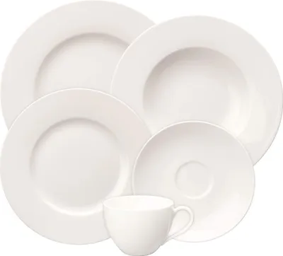 Produktbild von Basic White Kombiset 30tlgEC | vivo - Villeroy & Boch Group | Premium Porcelain |  Germany | Art.-Nr. 1952778724 | EAN 4003686368170