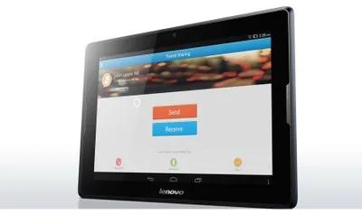 Produktbild von Lenovo Tab 2 A10-70, 25,6 cm (10.1"), 1280 x 800 Pixel, 16 GB, 1 GB, Android, Schwarz, Blau