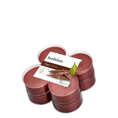 Immagine prodotto di Bolsius Podgrzewacze zapachowe Agarwood 8 sztuk