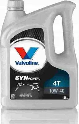 Produktbild von VALVOLINE 4 Liter Motorradmotoröl SYNPOWER 4T 10W40 SW