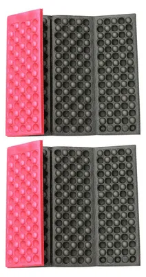 Produktbild von 1/2 Stück XPE Sitzkissen, tragbare, faltbare Sitzmatte, wasserdicht, leicht, für Outdoor-Reisen, Camping, Wandern, Rucksackreisen, Stadionsitzkissen