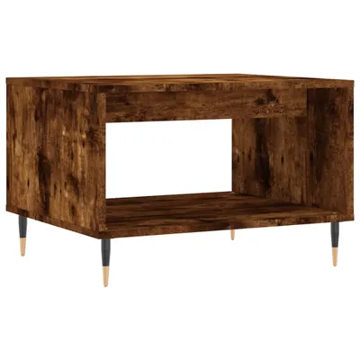 Obrázok produktu pre vidaXL Konferenčný stolík Smoked Oak 60x50x40 cm Materiál dreva