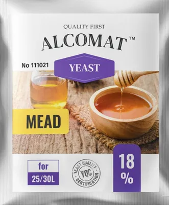 Produktbild von Alcomat Honigwein Hefe 5g/25-30L - Methefe