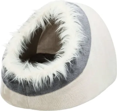 Produktbild von Trixie Kuschelhöhle Minou beige/grau 41 × 30 × 50 cm
