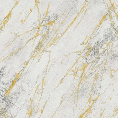 Immagine prodotto di Profhome 388173-GU Carta da parati in tessuto non tessuto effetto marmo opaco bianco oro grigio 5,33 m2