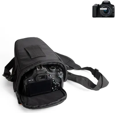 Produktbild von K-S-Trade Kameratasche Fototasche Schultertasche Umhängetasche kompatibel mit Canon EOS 250D Colt für Systemkameras Schutzhülle bag Zubehörtasche