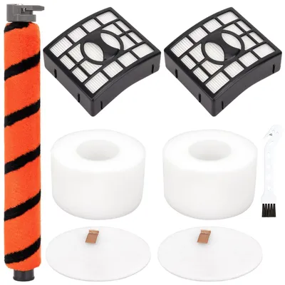 Ersatzteil-Set Hauptbürste + Filter für Staubsauger, 6-teilig