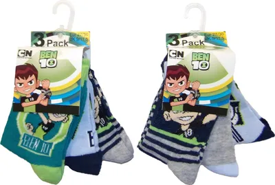 Produktbild von Ben 10 Socken für Kinder 27/30 (6er Pack)