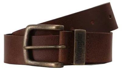 Image de Ceinture Wrangler Metal Loop Marron 105 cm Hommes Marron 105 cm