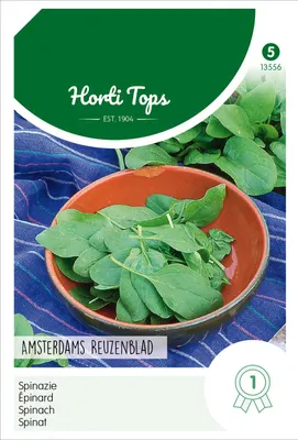 Imagen del producto de Espinaca "Amsterdams Reuzenblad" (100 g) | Semillas de espinaca de Hortitops