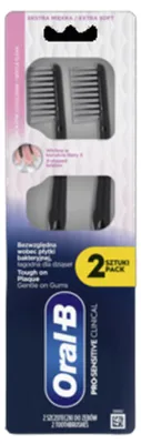 Zdjęcie produktu dla Oral-B Pro-Sensitive Clinical Szczoteczki do zębów 2 szt