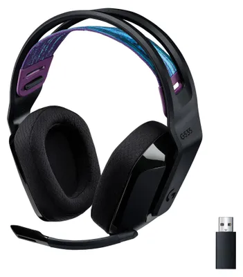 Obrázek produktu pro Logitech G G535, G535 Headset, Bezdrátový, Hraní, 20 - 20000 Hz, 236 g, Sluchátka s mikrofonem, Černá