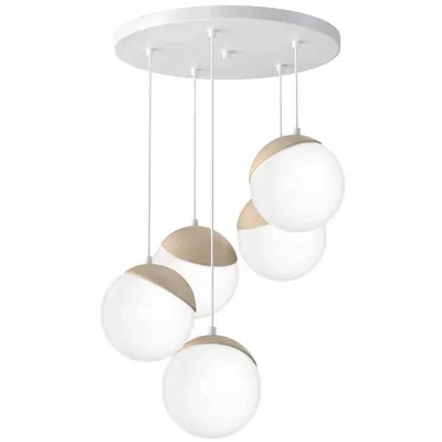 Zdjęcie produktu dla Lampa wisząca SFERA WOOD MLP5426 Milagro
