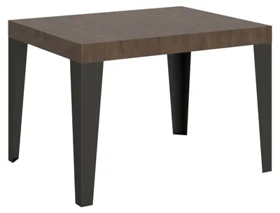 Immagine prodotto di Tavolo Allungabile 120-204x80x77 cm Flame Noce e Antracite