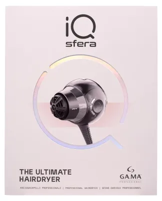 Image de Ga.ma Professional IQ Sfera Noir - sèche-cheveux sphérique, Image générée par une IA