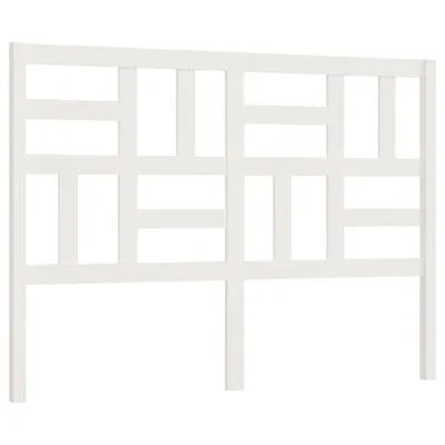 Produktbild von vidaXL Bett-Kopfteil Weiß 146x4x104 cm Massivholz Kiefer