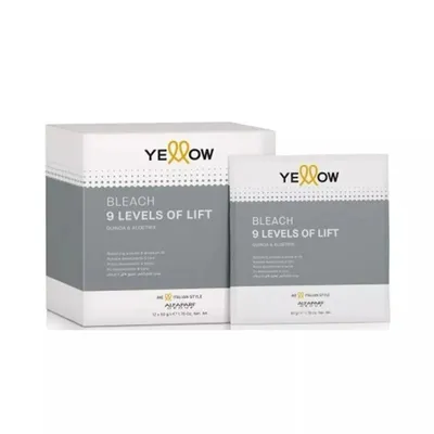 Zdjęcie produktu dla Alfaparf Yellow Bleach 9 poziomów liftingu 12x50g