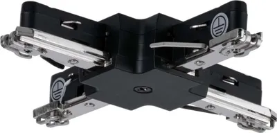 Produktbild von Paulmann URail, Beleuchtungsstecker, Schwarz, Metall, Kunststoff, Paulmann, AC, 1000 W