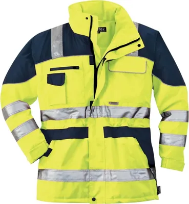 Produktbild von Warnparka, Gr. S, gelb/blau