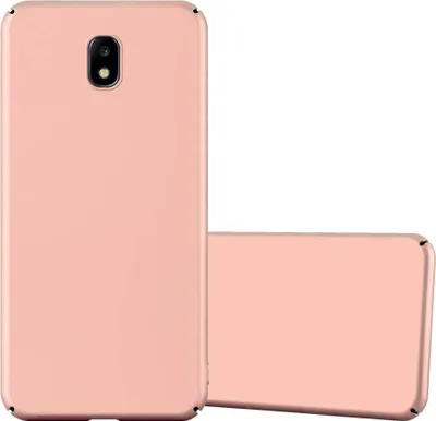Produktbild von Cadorabo Hülle für Samsung Galaxy J7 2017 Schutzhülle in Rosa Hard Case Handy Hülle Etui