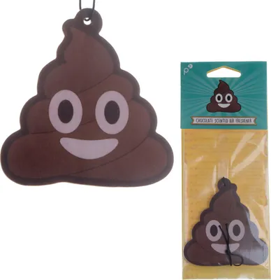Produktbild von Puckator Autoduft Raumduft Kothaufen Emoji - Duftrichtung Schokolade