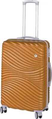 Produktbild von Reisekoffer Hartschalenkoffer Aufgabegepäck Bali M gelb 67x44x26cm Kunststoff