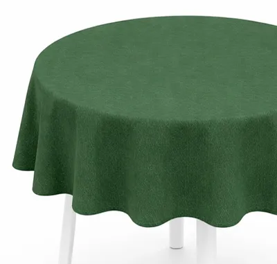 Immagine prodotto di Tovaglia da giardino in schiuma morbida, Ø 140 cm - Verde scuro