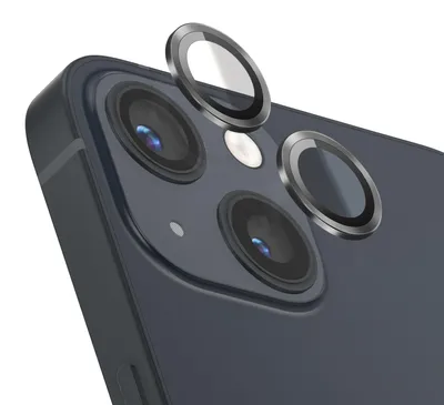 Productafbeelding van Zanaé, beschermglas voor de camera van de iPhone 13, kleur: grafiet