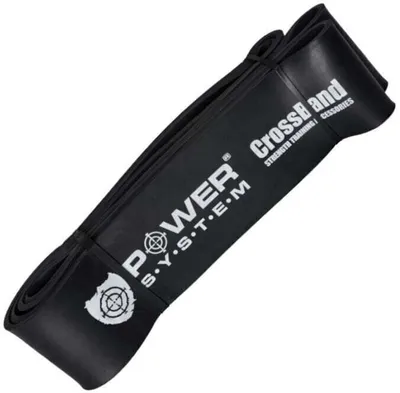 Produktbild von Power System Cross Band 25-65 kg Schwarz Fitnessband