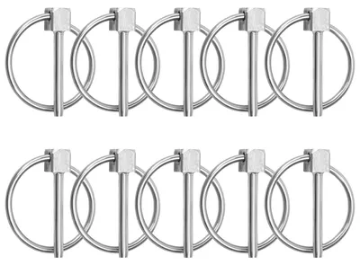 Produktbild von Klapsplinten aus Edelstahl, 3 mm, 10 Stück, für Werkzeug