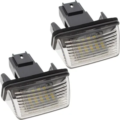 Produktbild von 2x LED PREMIUM Kennzeichenbeleuchtung SMD für Peugeot 206 207 306 307 308 406 407 5008