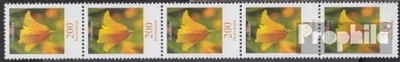 Produktbild von Briefmarken BRD (BR.Deutschland) 2006 Mi 2568R Fünferstreifen (kompl.Ausg.) postfrisch Blumen