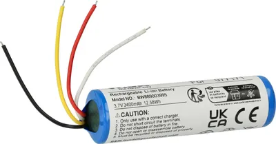 Produktbild von vhbw Akku kompatibel mit Bose 423816 Lautsprecher Boxen Speaker (3400 mAh, 3,7 V, Li-Ion)
