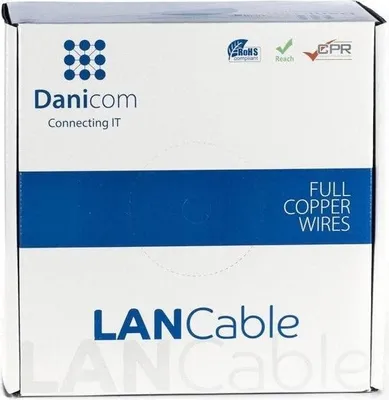 Produktbild von DANICOM CAT5E UTP 100m Starrleiter - LSZH (Dca)