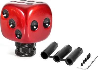 Produktbild von Car Modified Dice Gear Shift Knob Stick Lever Shifter Universal RedAuto & Motorrad: Teile, Auto-Tuning & -Styling, Innenausstattung!