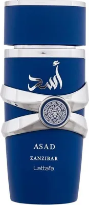 Zdjęcie produktu dla Lattafa Asad Zanzibar Woda perfumowana dla mężczyzn 100 ml