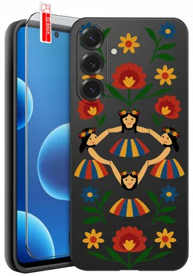 Obrázek produktu pro Pouzdra pro telefon Samsung A27 5G – designy | Matné silikonové pouzdro + tvrzené sklo 9H