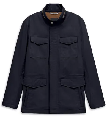 Produktbild von Bugatti Herren Jacke mit Stehkragen, Struktur, Taillentunnel und leichtem Stretch