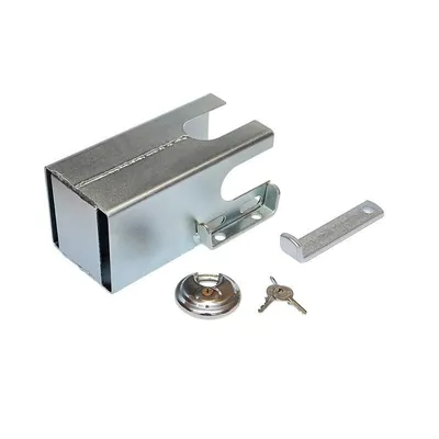 Produktbild von Frielitz Anhängerschloss Kastenschloss-Anhänger 012200009-VP Stahl 2,27kg