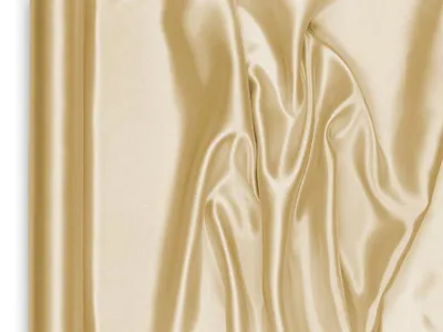 Immagine prodotto di Tessuto di raso liscio, runner da tavola, oro chiaro, 0,48 x 9 m