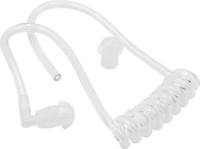 Produktbild von vhbw Security Schallschlauch Ohrhörer, 2x Ohrstöpsel für Headset, Funkgerät - transparent